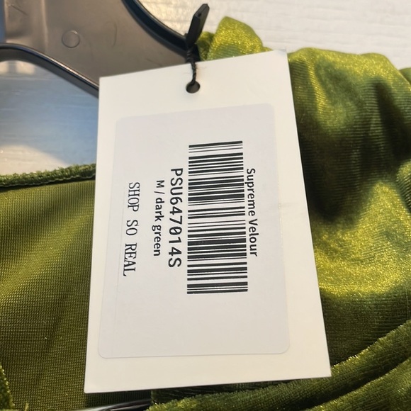 NWT Gsuwoo 2 piece velour suit size - M - Picture 5 of 12